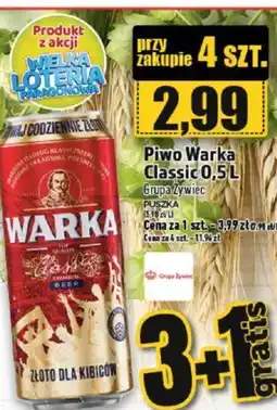 Piwo Warka Classic 0,5 L