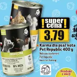 Topaz Karma dla psa/kota Pet Republic 400 g oferta