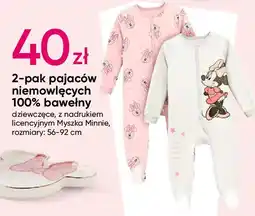 Pepco Pajacyki niemowlęce rozm. 56-92 cm myszka minnie oferta