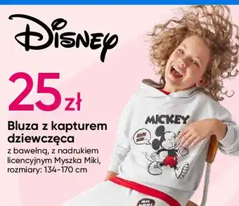 Pepco Bluza z kapturem 134-170 myszka miki oferta