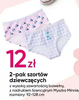 Pepco Szorty dziewczęce myszka minnie 92-128 cm oferta