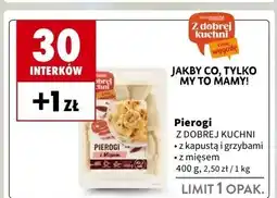 Intermarche Pierogi z mięsem Z Dobrej Kuchni oferta