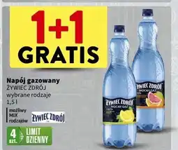 Intermarche Woda mocny gaz cytryna-mięta Żywiec Zdrój Z Nutą oferta