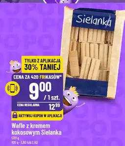 Polomarket Wafle z kremem o smaku kokosowym Sielanka oferta