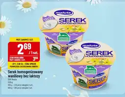 Polomarket Serek waniliowy bez laktozy Maluta oferta