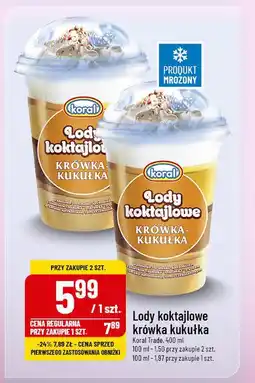 Polomarket Lody krówka-kukułka Koral koktajlowe oferta