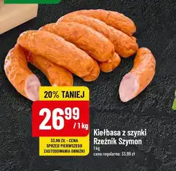 Polomarket Kiełbasa z szynki Rzeźnik szymon poleca oferta