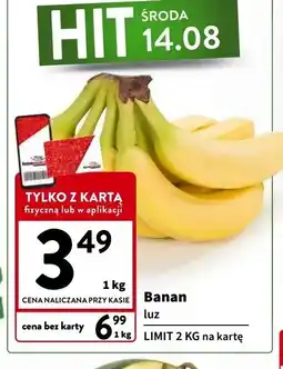 Intermarche Banany oferta