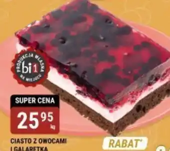 bi1 Ciasto z owocami i galaretką oferta