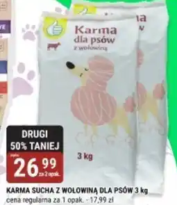 bi1 Karma sucha z wołowiną dla psów 3 kg oferta