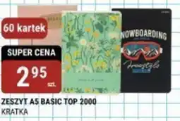 Zeszyt AS Basic Top 2000 kratka