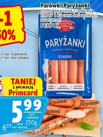 Prim Market Parówki Paryżanki 250 g oferta