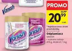 Intermarche Odplamiacz w proszku white Vanish Oxi Action oferta