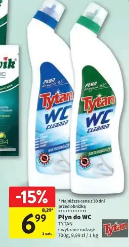 Intermarche Płyn do wc zielony Tytan Wc oferta