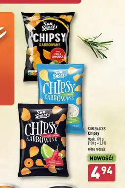 ALDI SUN SNACKS Chipsy 170 g oferta