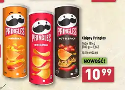 ALDI Chipsy Pringles 165 g oferta