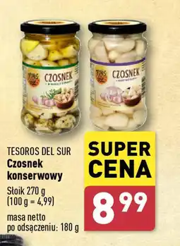 TESOROS DEL SUR Czosnek konserwowy 270 g