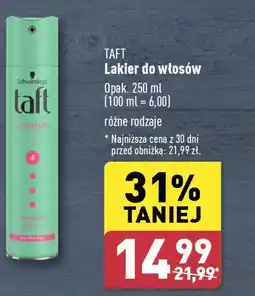 ALDI TAFT Lakier do włosów 250 ml oferta