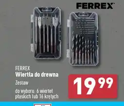ALDI FERREX Wiertła do drewna oferta