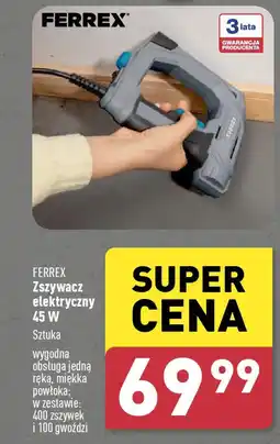 ALDI FERREX Zszywacz elektryczny 45 W oferta