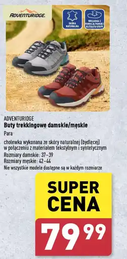 ALDI ADVENTURIDGE Buty trekkingowe damskie/męskie oferta