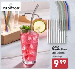 ALDI CROFTON Słomki szklane 6/8/10 szt. oferta