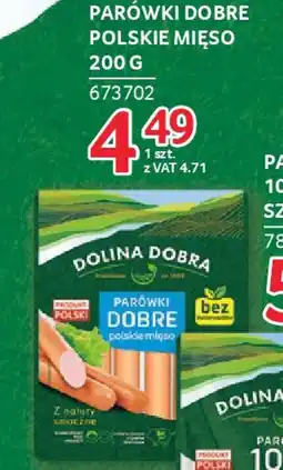 Selgros PARÓWKI DOBRE POLSKIE MIĘSO 200 G oferta