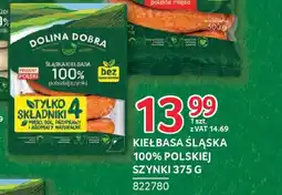 Selgros KIEŁBASA ŚLĄSKA 100% POLSKIEJ SZYNKI 375 G oferta