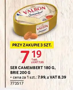 Selgros SER CAMEMBERT 180 G, BRIE 200 G oferta