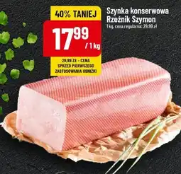 Polomarket Szynka konserwowa Rzeźnik Szymon oferta