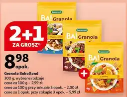 Auchan Granola klasyczna z kokosem Bakalland Ba! oferta