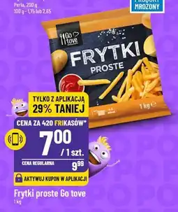 Polomarket Frytki proste Go tove oferta