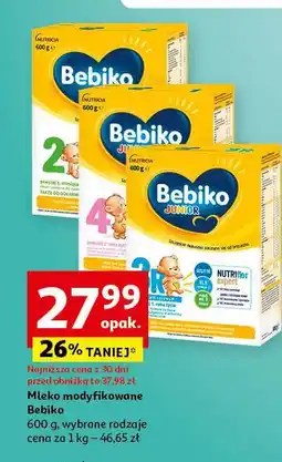 Auchan Mleko 2 Bebiko oferta