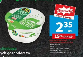 Auchan Mleko zsiadłe Auchan Pewni Dobrego oferta