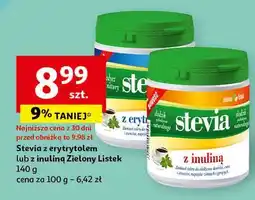Słodzik z erytrytolem Stevia