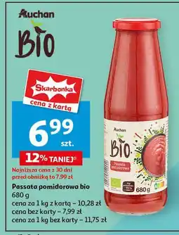 Auchan Passata pomidorowa Auchan Bio oferta