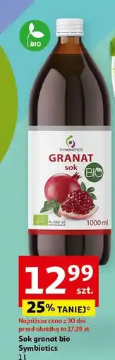Auchan Sok granat Symbio oferta