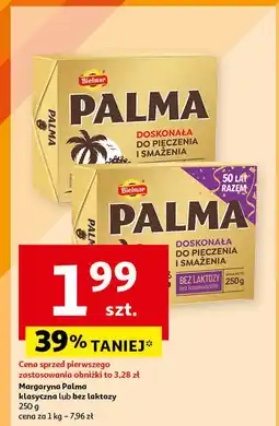 Auchan Margaryna bez laktozy Palma Bielmar oferta