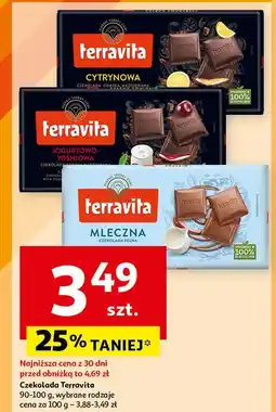 Auchan Czekoalda mleczna Terravita oferta