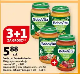 Auchan Potrawka z indykiem i pomidorami Bobovita oferta