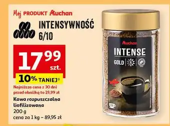 Auchan Kawa intense Auchan oferta