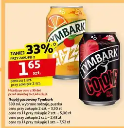 Auchan Napój gazowany pomarańcza- mango Tymbark Gazzz oferta