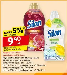 Auchan Płyn do zmiękczania tkanin ylang & vetiver scent Silan Naturals oferta