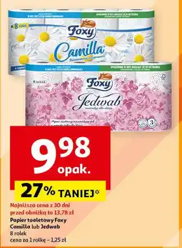 Auchan Papier toaletowy Foxy Camilla oferta