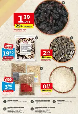 Auchan Pestki dyni łuskane oferta