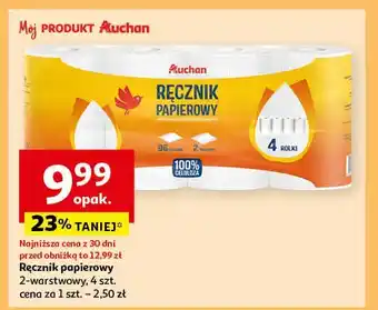 Auchan Ręczniki papierowe Auchan oferta