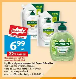 Auchan Mydło w płynie milk & almond Palmolive Naturals oferta