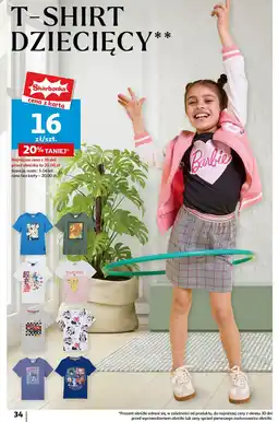 Auchan T-shirt dziecięcy rozm. 3-14 lat oferta