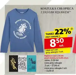 Auchan Koszula chłopięca z długim rękawem 3-14 lat oferta