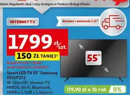 Auchan Telewizor 55 55cu7172 Samsung oferta